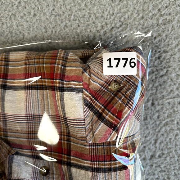 Pendleton Shirt Men's Medium Multicolored Plaid Trucker Button Up‎ Cotton - Picture 9 of 9